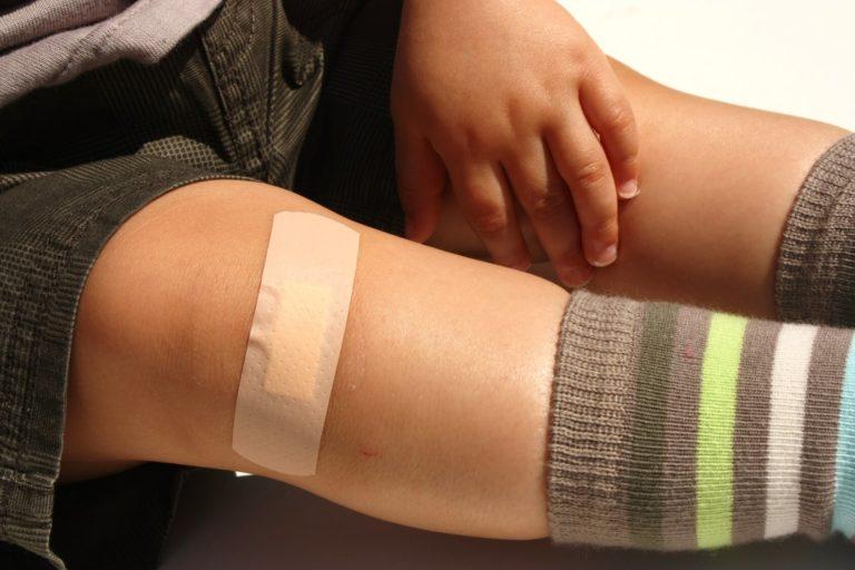 blessure bébé